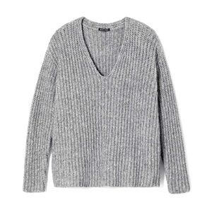 Eileen Fisher Lofty Organic Cotton Merino Box-Top Sweater